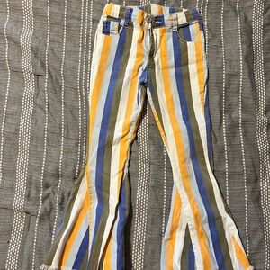 Girl boutique flare leg bottoms